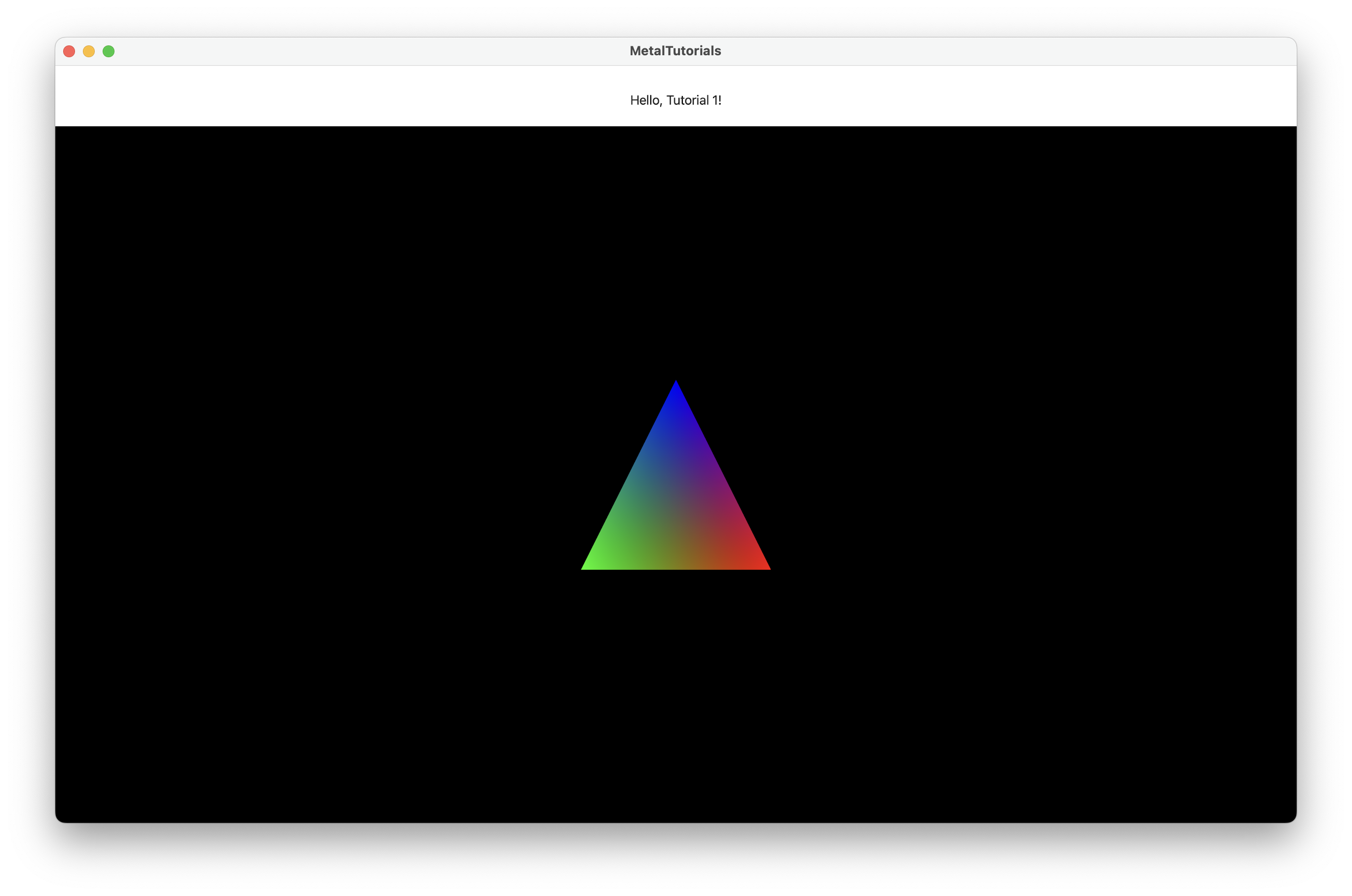 Triangle result