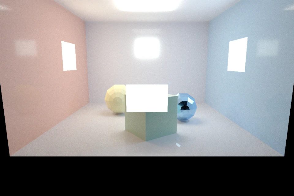 HdRestir area-light MIS test scene